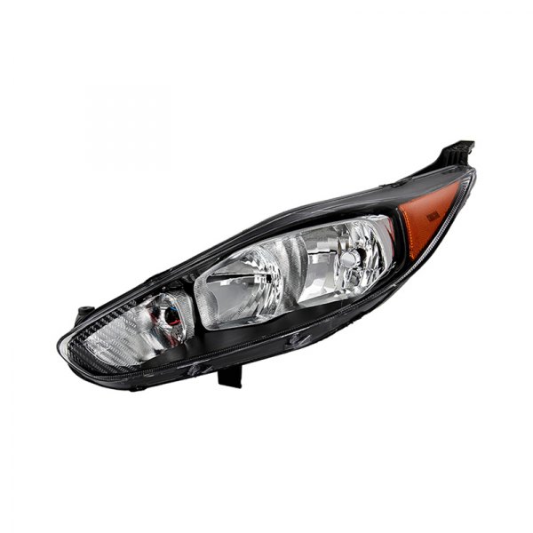 Spyder® - Driver Side Black Factory Style Headlight, Ford Fiesta