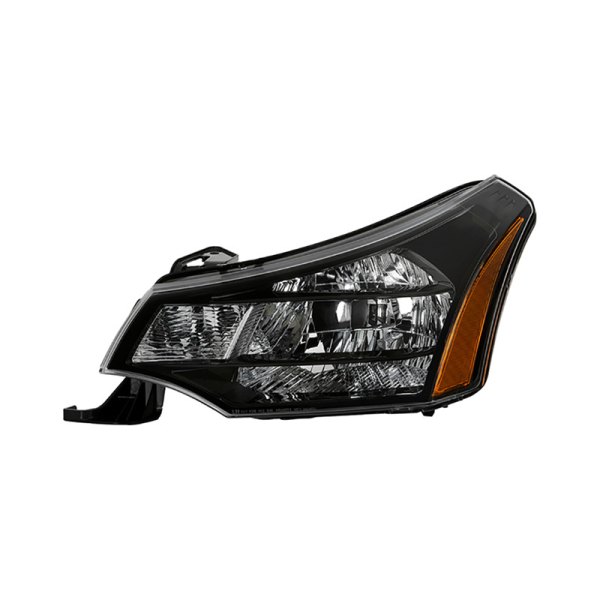 Spyder® - Driver Side Black Factory Style Headlights, Ford Focus