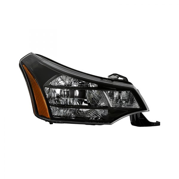 Spyder® - Passenger Side Black Factory Style Headlights, Ford Focus