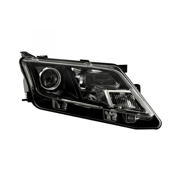 Spyder® - Passenger Side Black Projector Headlight, Ford Fusion