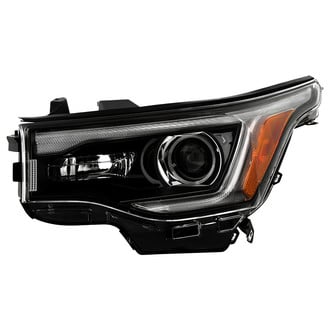 Spyder® - Driver Side Black Factory Style LED DRL Bar Projector Headlight