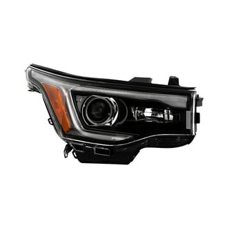 Spyder® - Passenger Side Black Factory Style LED DRL Bar Projector Headlight