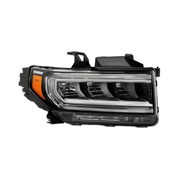 Spyder® - Passenger Side Black Factory Style Light Tube LED Headlight