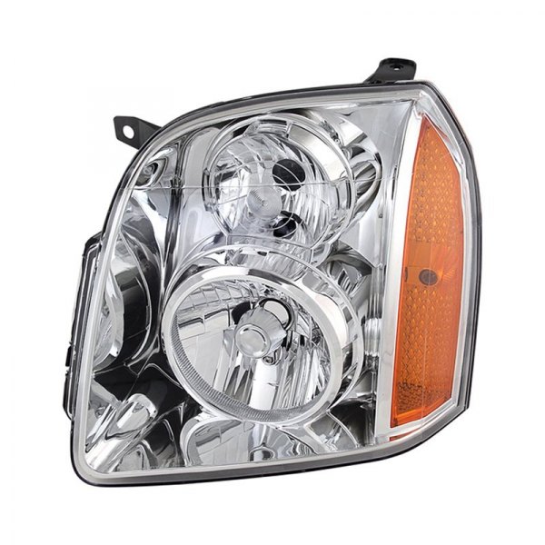 Spyder® - Driver Side Chrome Factory Style Headlight, GMC Yukon
