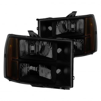 Spyder® HD-JH-GSIE07-AM-BSM - Black/Smoke Euro Headlights