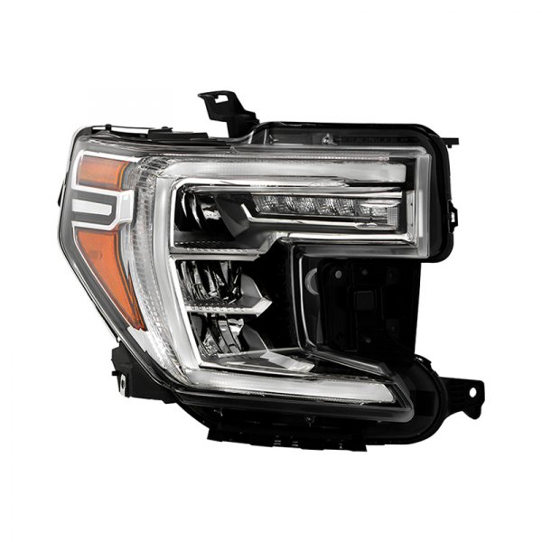 Spyder® - Chrome Factory Style LED Headlight with DRL