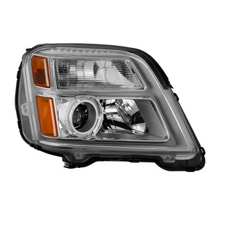 Spyder® - Passenger Side Chrome Factory Style Projector Headlight