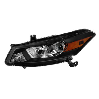 Spyder® - Driver Side Black Factory Style Projector Headlight