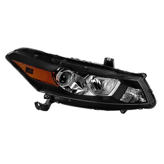 Spyder® - Passenger Side Black Factory Style Projector Headlight
