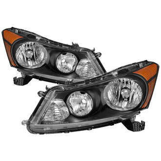 Spyder® - Driver and Passenger Side Black Factory Style Headlights