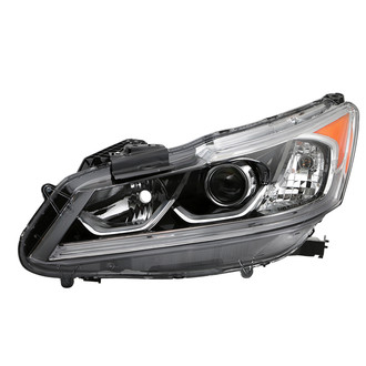 Spyder® - Driver Side Black Factory Style Projector Headlight