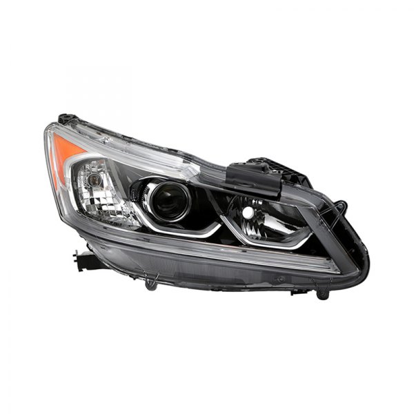 Spyder® - Passenger Side Black Factory Style Headlight, Honda Accord