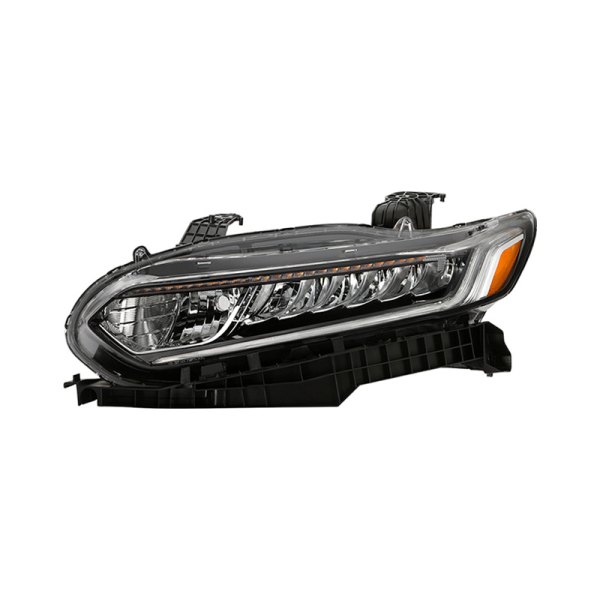 Spyder® - Driver Side Black/Chrome Factory Style LED Headlight, Honda Accord