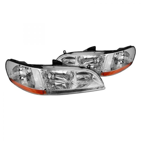 Spyder® - Chrome Euro Headlights