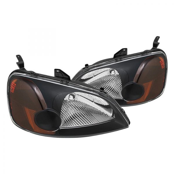 Spyder® - Black Euro Headlights