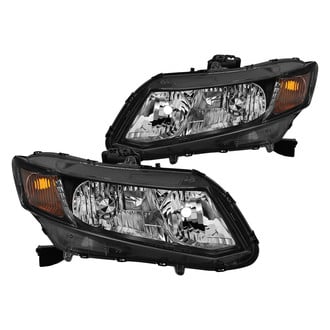 Spyder® - Driver and Passenger Side Black Factory Style Headlights
