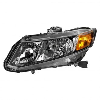 Spyder® - Driver Side Chrome Euro Headlight