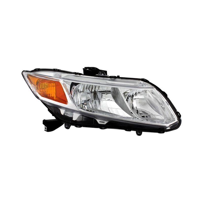 Spyder® HD-JH-HC12-OE-R - Passenger Side Chrome Factory Style Headlight