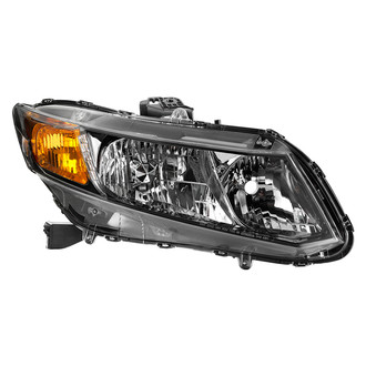 Spyder® - Passenger Side Chrome Euro Headlight