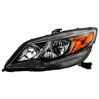 Spyder® - Driver Side Black Factory Style Headlight