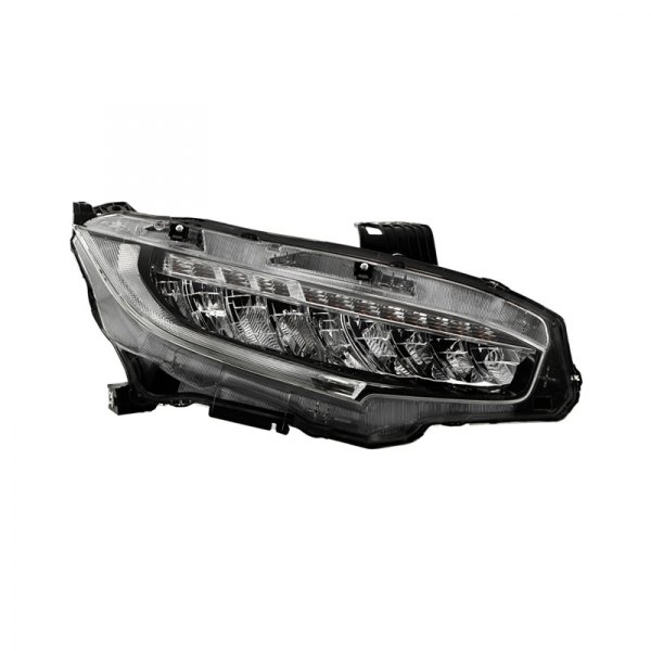 Spyder® - Passenger Side Black Factory Style Projector LED Headlight