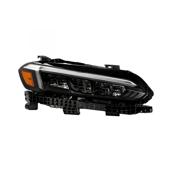 Spyder® - Passenger Side Black Factory Style LED Headlight with DRL