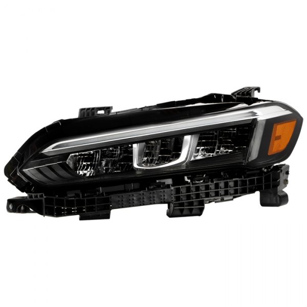 Spyder® - Driver Side Chrome Factory Style LED Headlight with DRL