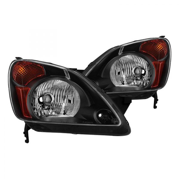 Spyder® - Black Euro Headlights, Honda CR-V