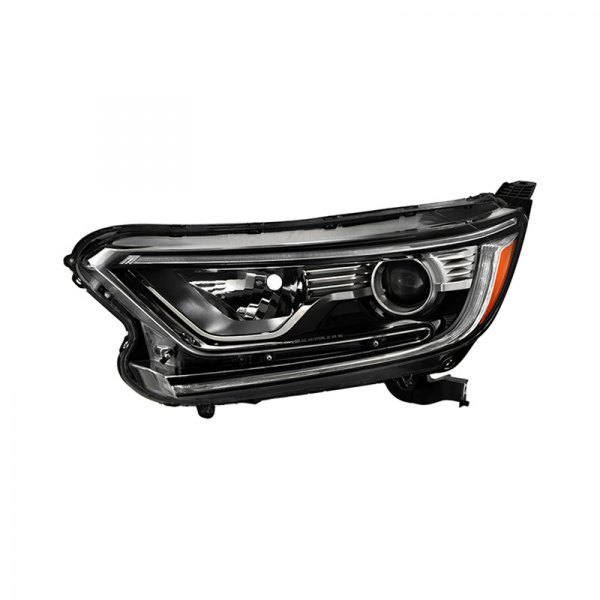 Spyder® - Driver Side Chrome Factory Style LED DRL Bar Projector Headlight, Honda CR-V