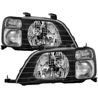 Spyder® - Driver and Passenger Side Black Headlights