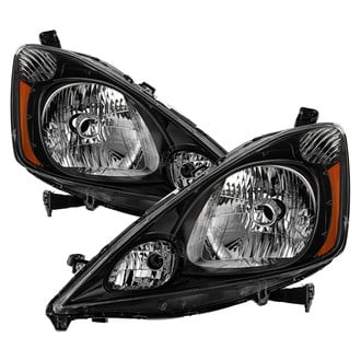 Spyder® - Driver and Passenger Side Black Factory Style Headlights