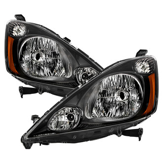 Spyder® - Driver and Passenger Side Black Factory Style Headlights