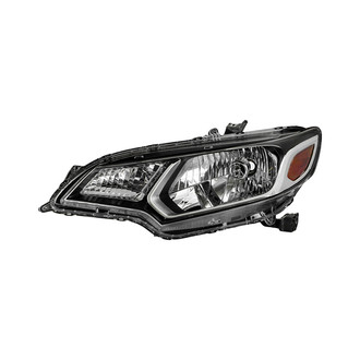 Spyder® - Driver Side Black Factory Style Headlight