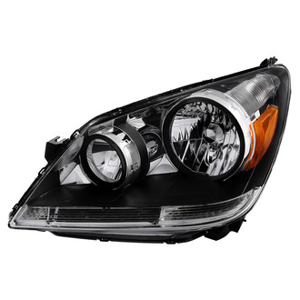 Spyder® - Driver Side Black/Chrome Factory Style Headlight