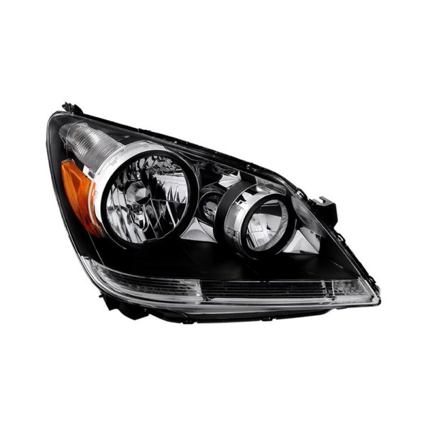 Spyder® - Passenger Side Black/Chrome Factory Style Headlight, Honda Odyssey