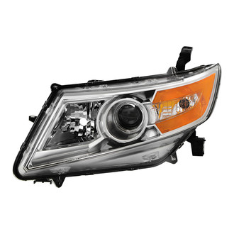 Spyder® - Driver Side Chrome Factory Style Projector Headlight