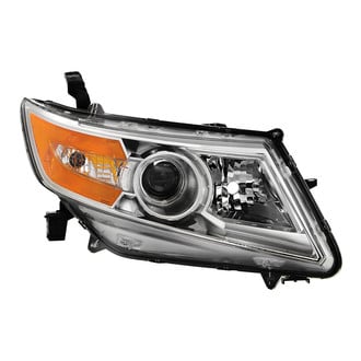 Spyder® - Passenger Side Chrome Factory Style Projector Headlight
