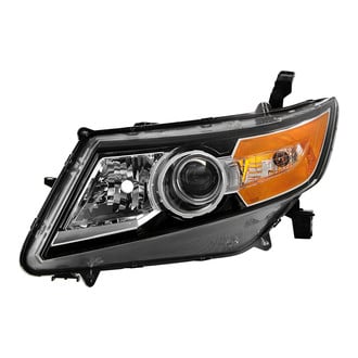 Spyder® - Driver Side Black Factory Style Projector Headlight