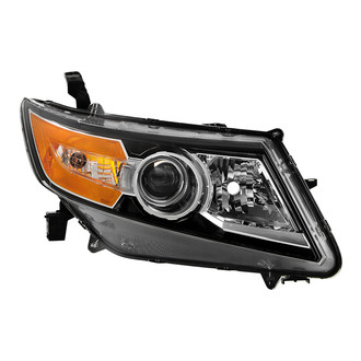 Spyder® - Passenger Side Black Factory Style Projector Headlight