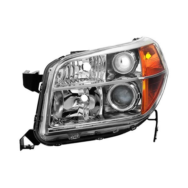 Spyder® - Driver Side Chrome Factory Style Projector Headlight, Honda Pilot
