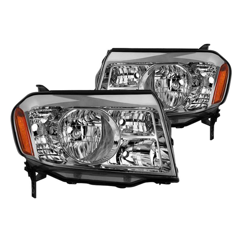 Spyder® - Honda Pilot 2009 Chrome Factory Style Headlights