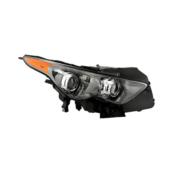 Spyder® - Passenger Side Black Factory Style Projector Headlight