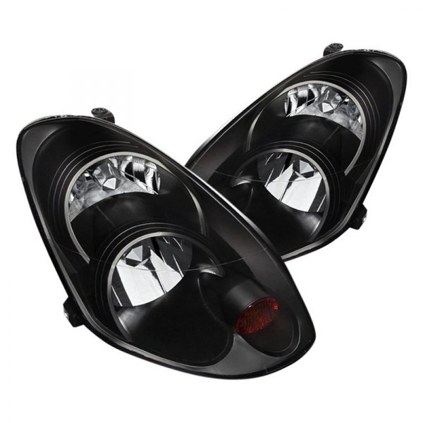Spyder® - Black Euro Headlights, Infiniti G35