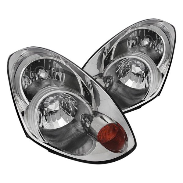 Spyder® - Chrome Factory Style Headlights, Infiniti G35