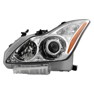 Spyder® - Driver Side Chrome Factory Style Projector Headlight