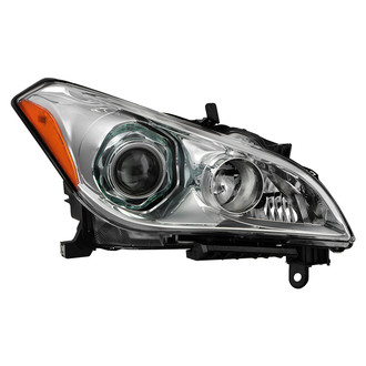 Spyder® - Passenger Side Chrome Factory Style Projector Headlight