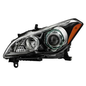 Spyder® - Driver Side Black Factory Style Projector Headlight