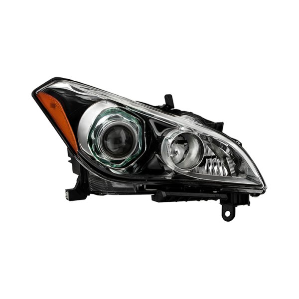 Spyder® - Passenger Side Black Factory Style Projector Headlight, Infiniti M37