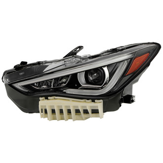 Spyder® - Driver Side Chrome Factory Style Headlight