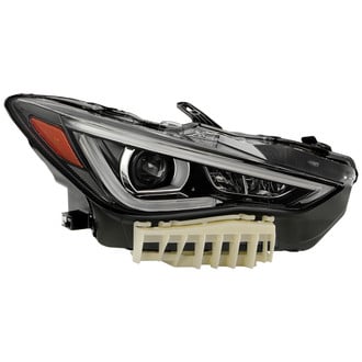 Spyder® - Passenger Side Chrome Factory Style Headlight